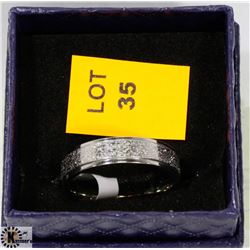 MENS TITANIUM RING SIZE 11.