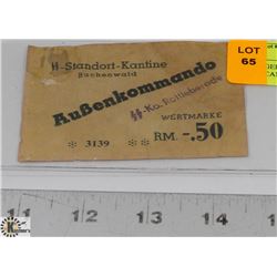 GERMAN NAZI CONCENTRATION CAMP BUCHENWALD