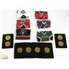 Image 1 : LOT OF 9 HOCKEY COINS & MINI JERSEYS.