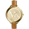 Image 2 : NEW MICHAEL KORS SLIM RUNWAY LEATHER STRAP WATCH