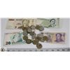 Image 1 : BOX OF FOREIGN CURRENCY - BILLS & COINS.