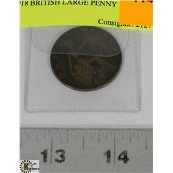 1918 BRITISH LARGE PENNY