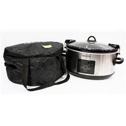 ORIGINAL CROCK-POT DIGITAL SLOW COOKER WITH