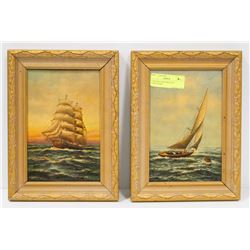 2 ANTIQUE SHIP PRINTS BY S.PRITCHARD