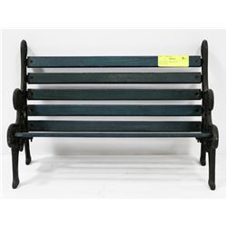 CAST IRON PARK BENCH MINIATURE.