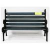 Image 1 : CAST IRON PARK BENCH MINIATURE.