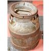 Image 1 : VINTAGE MILK CAN 17" TALL
