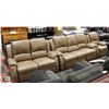 Image 1 : NEW DARIA FABRIC RECLINING 79" SOFA, 58" LOVE SEAT