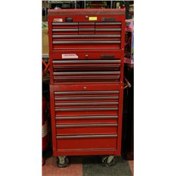 MASTERCRAFT TRIPLE STACK METAL TOOLBOX