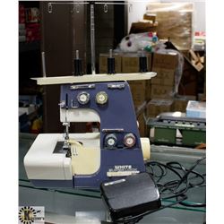 WHITE SUPERLOCK 534 SEWING MACHINE