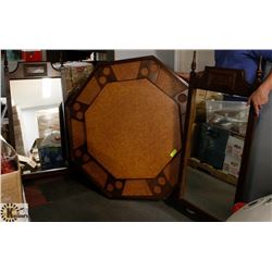 LOT OF 2 VINTAGE MIRRORS SOLD WITH VINTAGE FOLDING