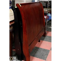 LOT OF ASSORTED HEADBOARDS, FOOTBOARD, RAILS AND