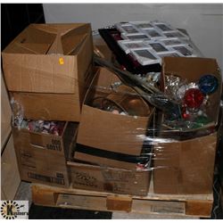 PALLET OF ASSORTED MISC ITEMS