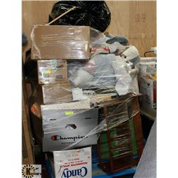 EXTRA LARGE PALLET OF MISC AND COLLECTIBLES