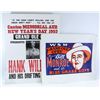Image 1 : 1953 HANK WILLIAMS POSTER + 1982 BILL MONROE BLUE