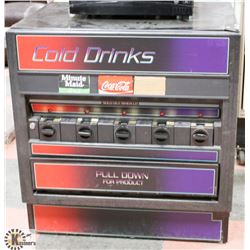 NO KEYS COLD DRINK LOONIE OPERATED DRINK