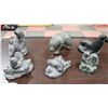 Image 1 : LOT OF 6 ASSORTED A WOLFS ORIGINAL FIGURES.
