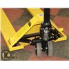 Image 2 : YELLOW PALLET JACK - USED FOR 6 WEEKS, 5500LBS,
