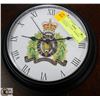 Image 1 : RCMP WALL CLOCK - WORKING CONDITION