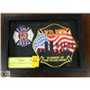 Image 1 : ORIGINAL IN FRAME 9/11 NY FIRE DEPT.
