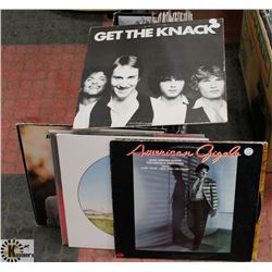 BOX OF MOSTLY CLASSICAL RECORDS - ROCK -