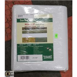 NEW 5'X8' NON SLIP RUG PAD