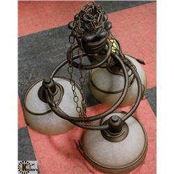 CEILING CHANDELIER LIGHT FIXTURE.