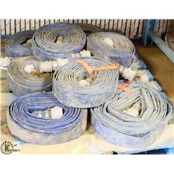 PALLET OF 2" WATER HOSES.