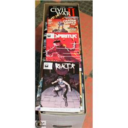 LARGE BOX WITH ROUGHLY 400 ASSORTED COMICS INCL.