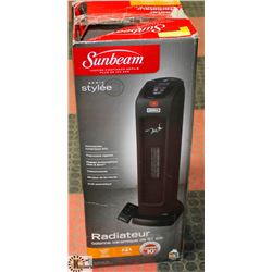 SUNBEAM 24" CERAMIC TOWER HEATER