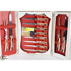 VINTAGE 19 PC SHEFFIELD TREASURE CHEST