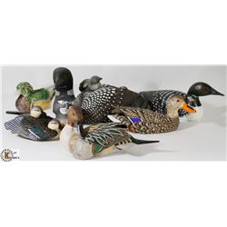 WATERFOWL SCULPTURES COLLECTION.