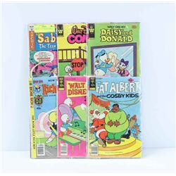 MIXED LOT OF VINTAGE COMICS.