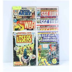 LOT OF VINTAGE WAR/COMBAT COMICS.