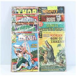 MIXED LOT OF VINTAGE COMICS.