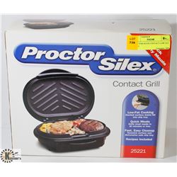 PROCTOR SILEX CONTACT LOW FAT GRILL
