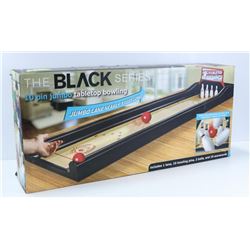 THE BLACK SERIES 10 PIN JUMBO TABLE TOP BOWLING