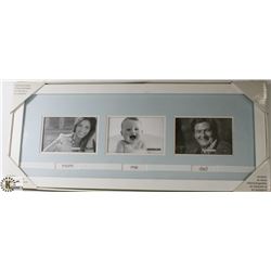 MOM ME AND DAD PICTURE FRAME