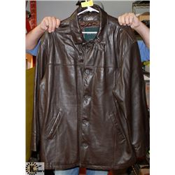 MENS LEATHER JACKET DANIER LARGE