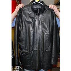 MENS LEATHER JACKET DANIER EXTRA LARGE