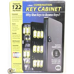 KEYGUARD COMBINATION KEY CABINET - 122 KEY HOOKS.