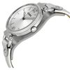Image 2 : NEW FOSSIL GEORGIA WHITE DIAL/SILVER LEATHER STRAP