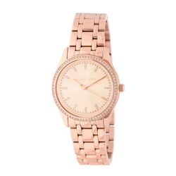 NEW MICHAEL KORS ROSE GOLD WATCH W/CRYSTAL