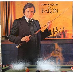 Signed Johnny Cash, The Baron Album Cover