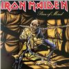 Image 1 : Signed Iron Maiden Piece of Mind Album Cover