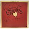 Image 1 : Signed Carpenters "A Song For You" Album Cover