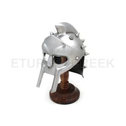 MINI ROMAN GLADIATOR HELMET W/ STAND