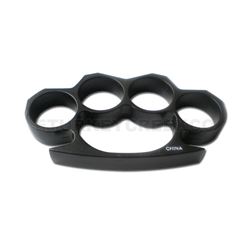 HEAVY BLACK BUCKLE KNUCKLES & PAPERWEIGHT