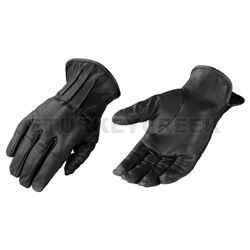 Steel Shot Leather Tactical Sap Gloves Full Finger Large