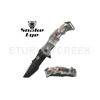 Image 1 : Snake Eye Tactical Spring Assist Knife 4.5" Closed